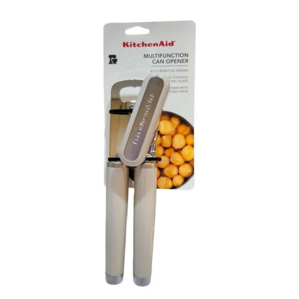KitchenAid Multi-Function Can Opener, Almond Cream